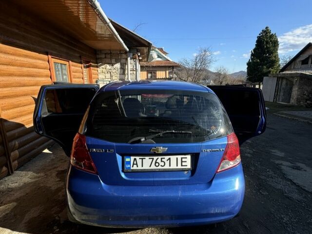 Синий Шевроле Авео, объемом двигателя 1.5 л и пробегом 73 тыс. км за 3400 $, фото 1 на Automoto.ua