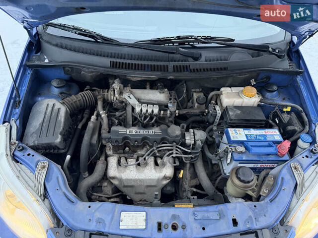 Синий Шевроле Авео, объемом двигателя 1.5 л и пробегом 131 тыс. км за 4500 $, фото 11 на Automoto.ua