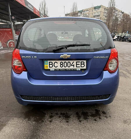 Синий Шевроле Авео, объемом двигателя 1.4 л и пробегом 77 тыс. км за 4500 $, фото 1 на Automoto.ua