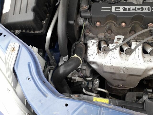 Синий Шевроле Авео, объемом двигателя 1.5 л и пробегом 70 тыс. км за 5000 $, фото 8 на Automoto.ua