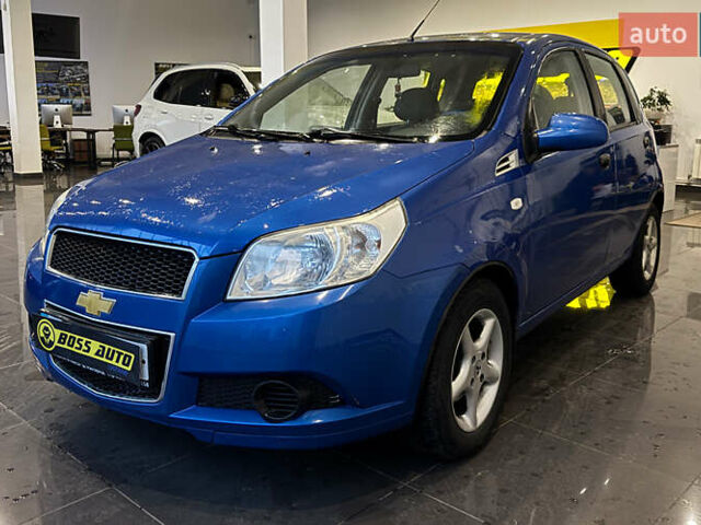 Синий Шевроле Авео, объемом двигателя 1.5 л и пробегом 217 тыс. км за 3999 $, фото 2 на Automoto.ua