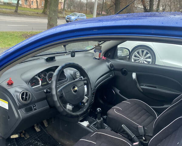 Синий Шевроле Авео, объемом двигателя 1.21 л и пробегом 262 тыс. км за 3500 $, фото 5 на Automoto.ua