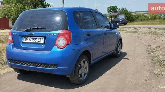 Синий Шевроле Авео, объемом двигателя 1.5 л и пробегом 200 тыс. км за 3500 $, фото 7 на Automoto.ua
