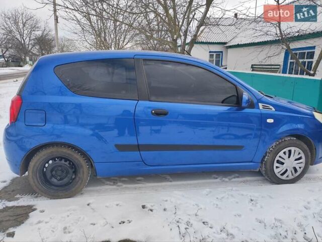 Синий Шевроле Авео, объемом двигателя 1.5 л и пробегом 188 тыс. км за 4450 $, фото 2 на Automoto.ua