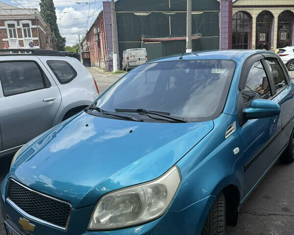 Синий Шевроле Авео, объемом двигателя 1.5 л и пробегом 169 тыс. км за 4850 $, фото 3 на Automoto.ua