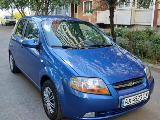 Синий Шевроле Авео, объемом двигателя 1.5 л и пробегом 198 тыс. км за 4200 $, фото 4 на Automoto.ua
