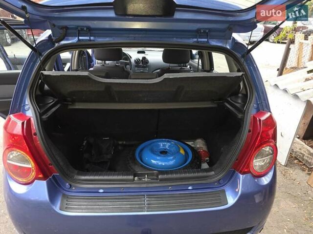 Синий Шевроле Авео, объемом двигателя 1.4 л и пробегом 205 тыс. км за 4200 $, фото 8 на Automoto.ua
