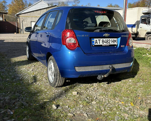Синий Шевроле Авео, объемом двигателя 1.21 л и пробегом 211 тыс. км за 3500 $, фото 4 на Automoto.ua