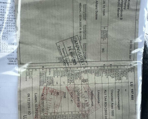 Синий Шевроле Авео, объемом двигателя 1.6 л и пробегом 197 тыс. км за 6990 $, фото 27 на Automoto.ua