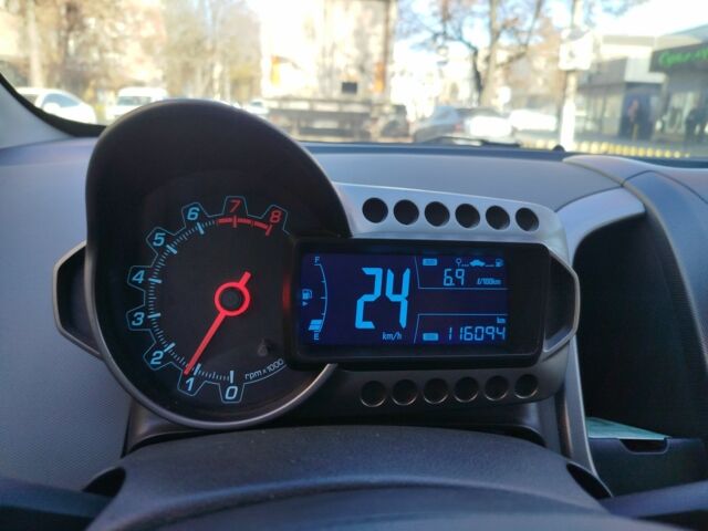 Синий Шевроле Авео, объемом двигателя 1.6 л и пробегом 116 тыс. км за 5900 $, фото 18 на Automoto.ua