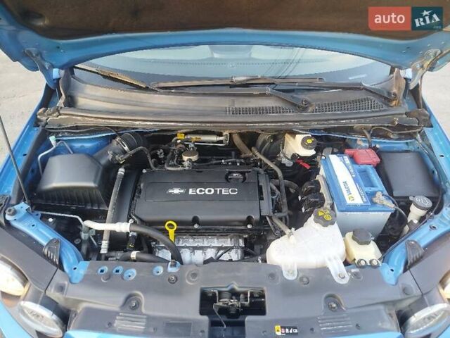 Синий Шевроле Авео, объемом двигателя 1.6 л и пробегом 116 тыс. км за 5900 $, фото 35 на Automoto.ua