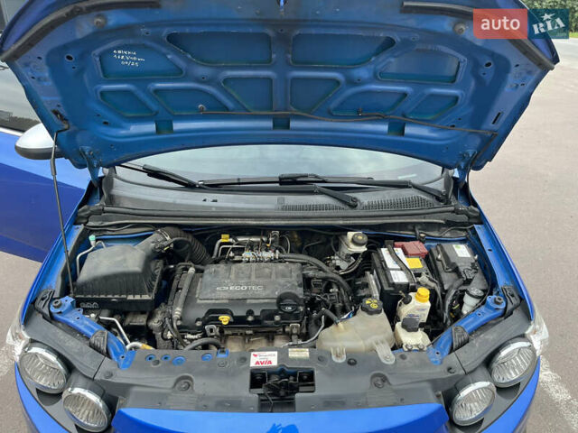 Синий Шевроле Авео, объемом двигателя 1.4 л и пробегом 160 тыс. км за 5999 $, фото 20 на Automoto.ua