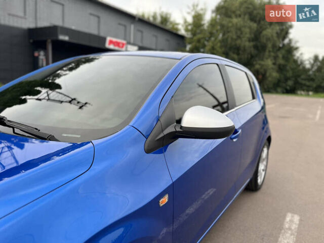 Синий Шевроле Авео, объемом двигателя 1.4 л и пробегом 160 тыс. км за 5999 $, фото 12 на Automoto.ua