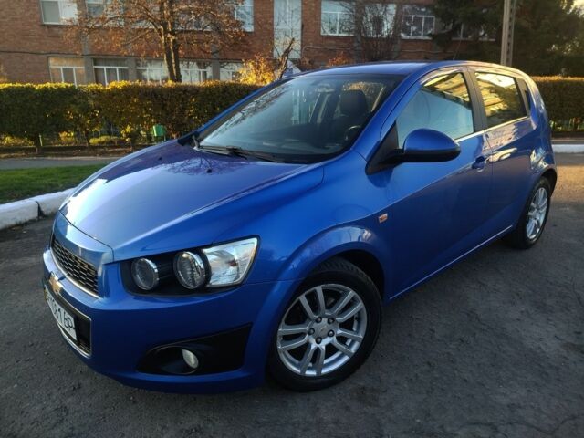 Синий Шевроле Авео, объемом двигателя 1.6 л и пробегом 116 тыс. км за 5900 $, фото 1 на Automoto.ua