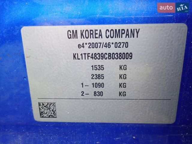 Синій Шевроле Авео, об'ємом двигуна 1.2 л та пробігом 248 тис. км за 5300 $, фото 24 на Automoto.ua