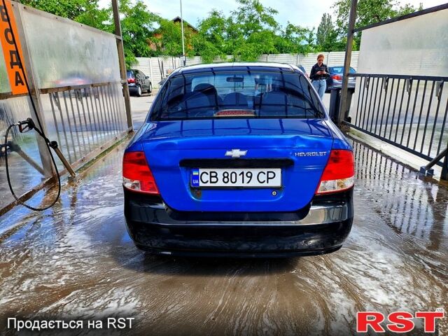 Синий Шевроле Авео, объемом двигателя 1.4 л и пробегом 270 тыс. км за 1500 $, фото 2 на Automoto.ua