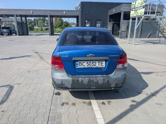 Синий Шевроле Авео, объемом двигателя 1.5 л и пробегом 194 тыс. км за 2300 $, фото 3 на Automoto.ua