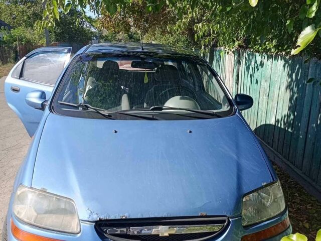 Синий Шевроле Авео, объемом двигателя 1.5 л и пробегом 260 тыс. км за 1800 $, фото 2 на Automoto.ua