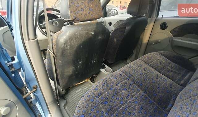 Синий Шевроле Авео, объемом двигателя 1.5 л и пробегом 190 тыс. км за 2700 $, фото 7 на Automoto.ua