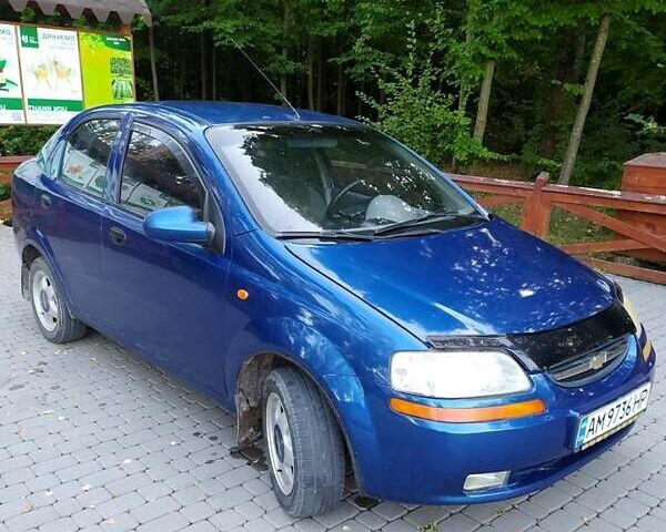 Синий Шевроле Авео, объемом двигателя 1.5 л и пробегом 225 тыс. км за 2750 $, фото 6 на Automoto.ua