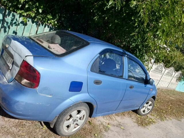Синий Шевроле Авео, объемом двигателя 1.5 л и пробегом 260 тыс. км за 1800 $, фото 3 на Automoto.ua