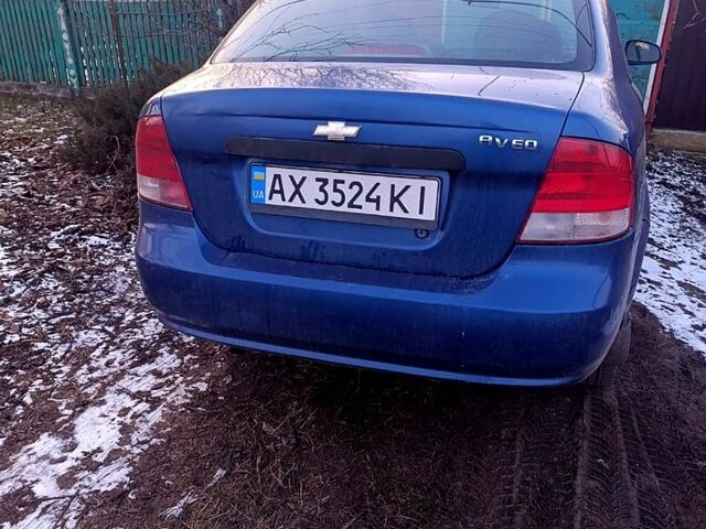Синий Шевроле Авео, объемом двигателя 1.5 л и пробегом 225 тыс. км за 2500 $, фото 2 на Automoto.ua