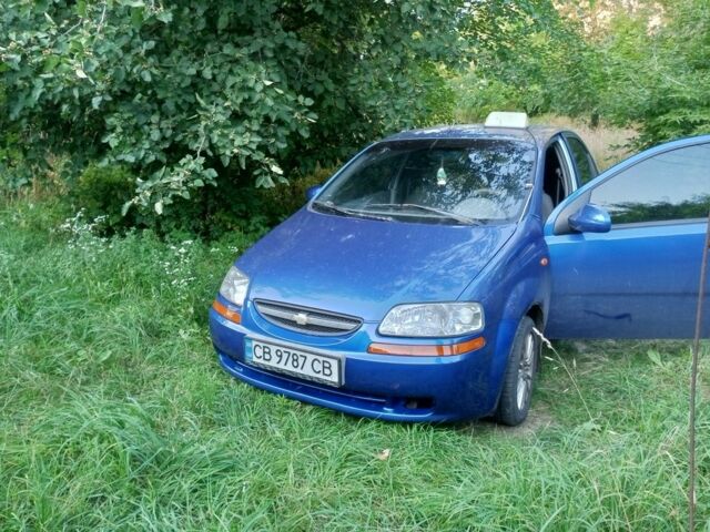 Синий Шевроле Авео, объемом двигателя 1.5 л и пробегом 320 тыс. км за 1500 $, фото 1 на Automoto.ua