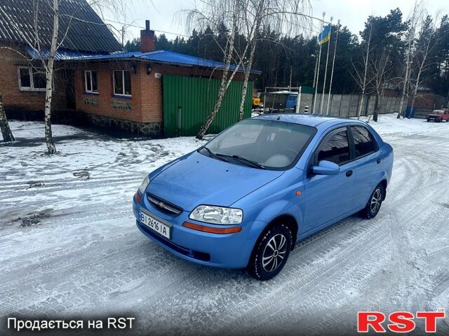 Синий Шевроле Авео, объемом двигателя 1.5 л и пробегом 126 тыс. км за 3100 $, фото 1 на Automoto.ua