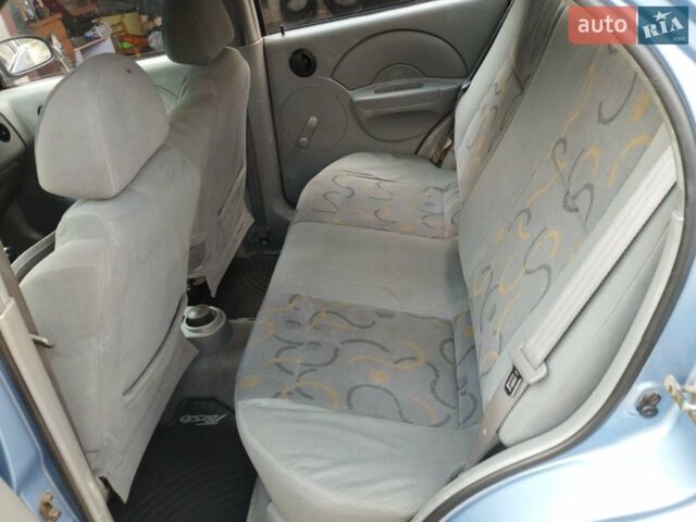 Синий Шевроле Авео, объемом двигателя 1.5 л и пробегом 216 тыс. км за 3000 $, фото 9 на Automoto.ua