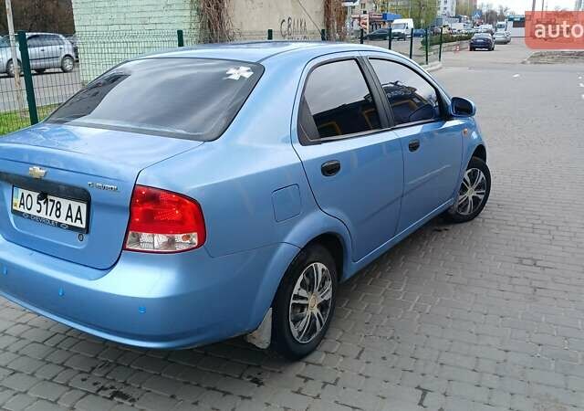 Синий Шевроле Авео, объемом двигателя 1.5 л и пробегом 173 тыс. км за 2850 $, фото 4 на Automoto.ua