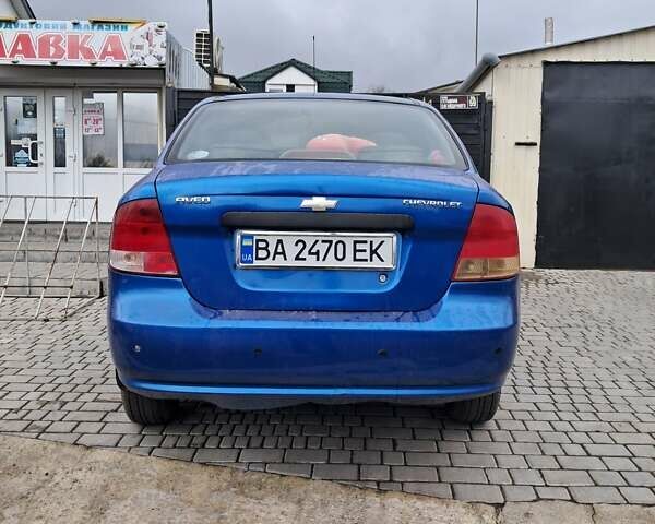 Синий Шевроле Авео, объемом двигателя 1.5 л и пробегом 290 тыс. км за 3000 $, фото 2 на Automoto.ua