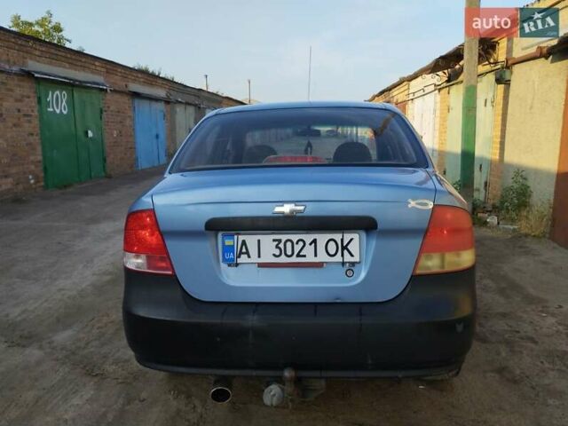 Синій Шевроле Авео, об'ємом двигуна 1.5 л та пробігом 216 тис. км за 3000 $, фото 1 на Automoto.ua