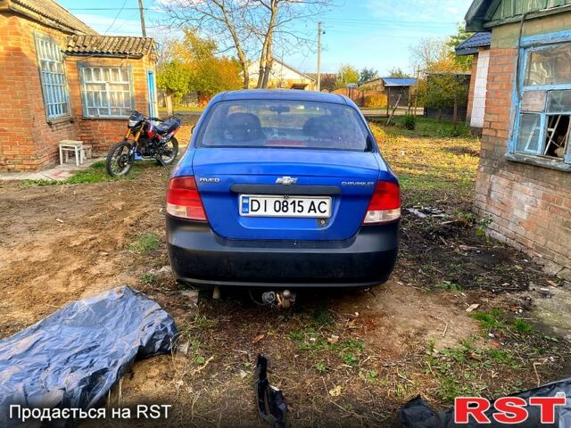 Синий Шевроле Авео, объемом двигателя 1.5 л и пробегом 100 тыс. км за 800 $, фото 1 на Automoto.ua