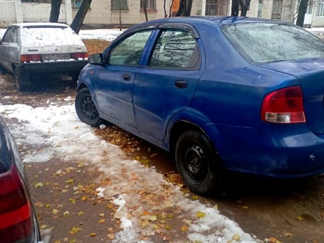 Синий Шевроле Авео, объемом двигателя 1.5 л и пробегом 123 тыс. км за 2150 $, фото 2 на Automoto.ua