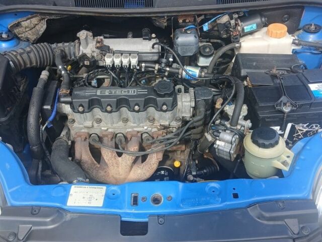 Синий Шевроле Авео, объемом двигателя 1.5 л и пробегом 317 тыс. км за 2500 $, фото 8 на Automoto.ua