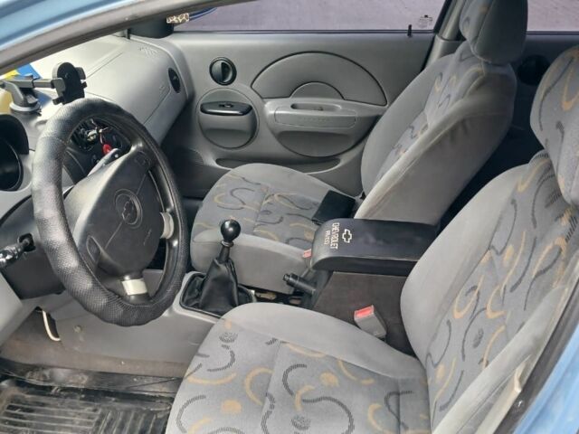 Синий Шевроле Авео, объемом двигателя 1.5 л и пробегом 173 тыс. км за 2500 $, фото 4 на Automoto.ua