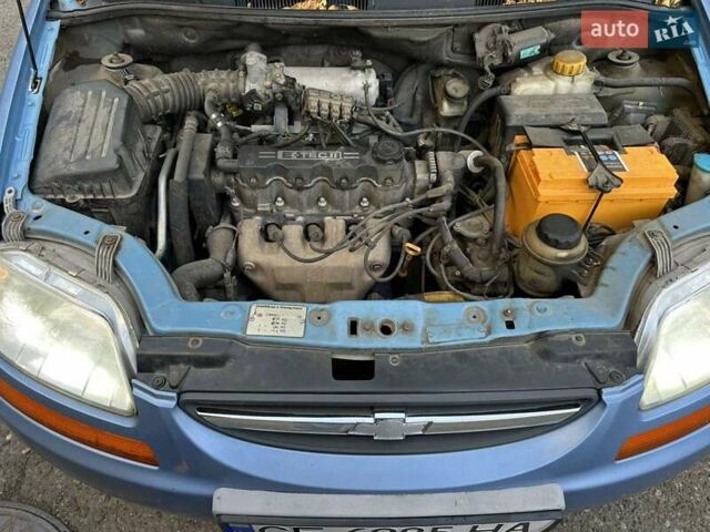 Синий Шевроле Авео, объемом двигателя 1.5 л и пробегом 333 тыс. км за 2600 $, фото 27 на Automoto.ua