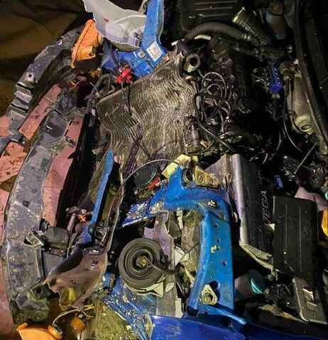 Синий Шевроле Авео, объемом двигателя 1.5 л и пробегом 170 тыс. км за 1200 $, фото 14 на Automoto.ua