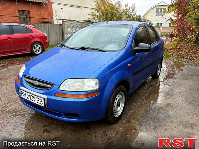 Шевроле Авео 2005 в Сумах на Automoto.ua Синий Шевроле Авео, объемом двигателя 1.5 л и пробегом 168 тыс. км за 3080 $, фото 1 на Automoto.ua