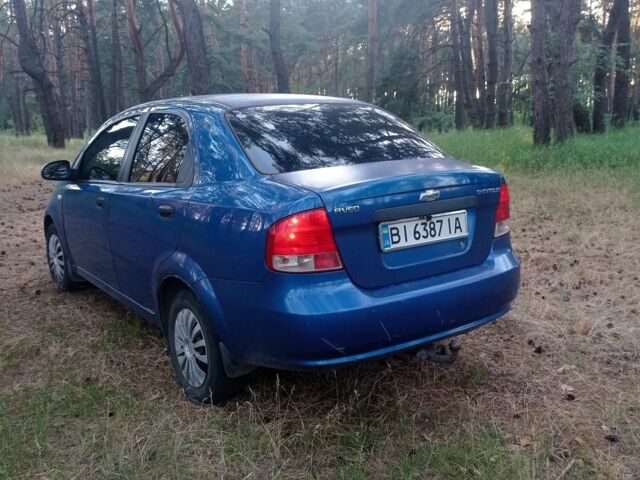 Синий Шевроле Авео, объемом двигателя 1.5 л и пробегом 300 тыс. км за 2500 $, фото 5 на Automoto.ua
