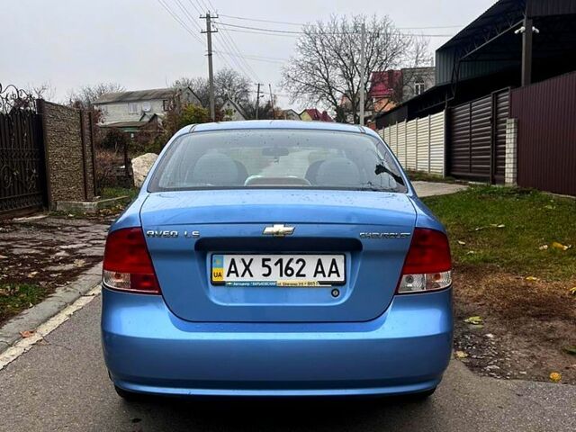 Синий Шевроле Авео, объемом двигателя 1.5 л и пробегом 104 тыс. км за 3200 $, фото 4 на Automoto.ua