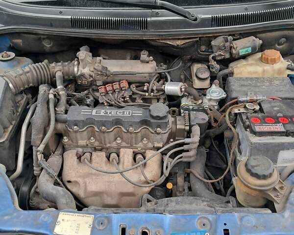 Синий Шевроле Авео, объемом двигателя 1.5 л и пробегом 290 тыс. км за 3000 $, фото 6 на Automoto.ua