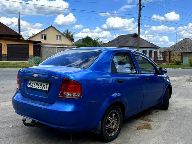 Синий Шевроле Авео, объемом двигателя 1.5 л и пробегом 250 тыс. км за 2500 $, фото 3 на Automoto.ua