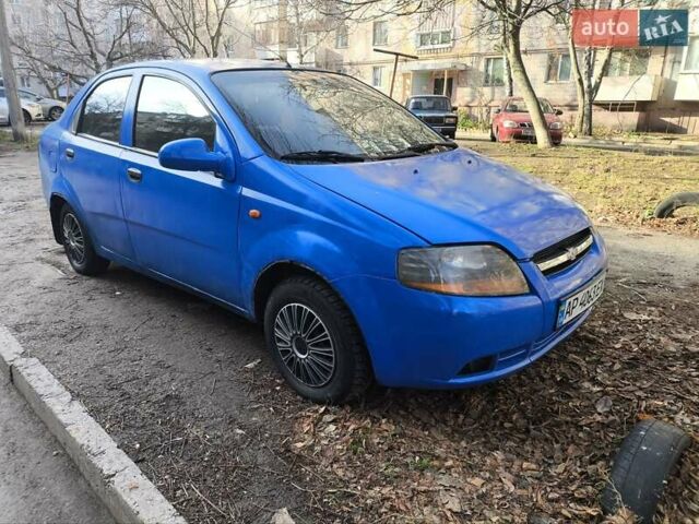 Синий Шевроле Авео, объемом двигателя 1.5 л и пробегом 111 тыс. км за 2220 $, фото 2 на Automoto.ua
