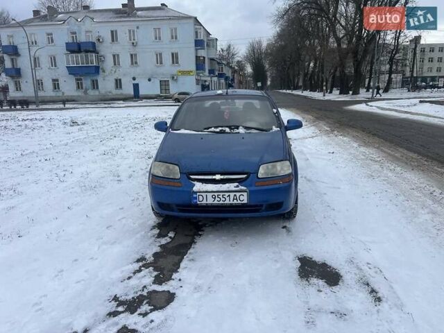Синий Шевроле Авео, объемом двигателя 1.5 л и пробегом 229 тыс. км за 2256 $, фото 4 на Automoto.ua