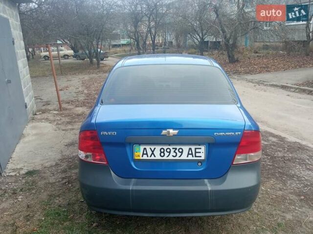 Синий Шевроле Авео, объемом двигателя 1.5 л и пробегом 146 тыс. км за 3800 $, фото 2 на Automoto.ua