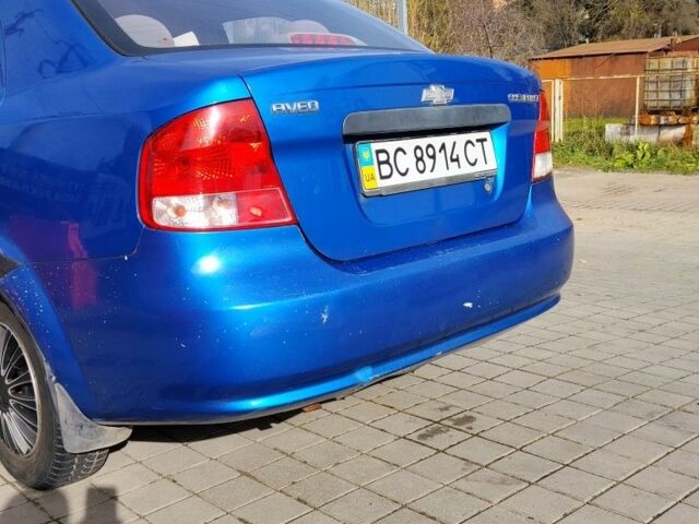 Синій Шевроле Авео, об'ємом двигуна 1.5 л та пробігом 180 тис. км за 1600 $, фото 4 на Automoto.ua