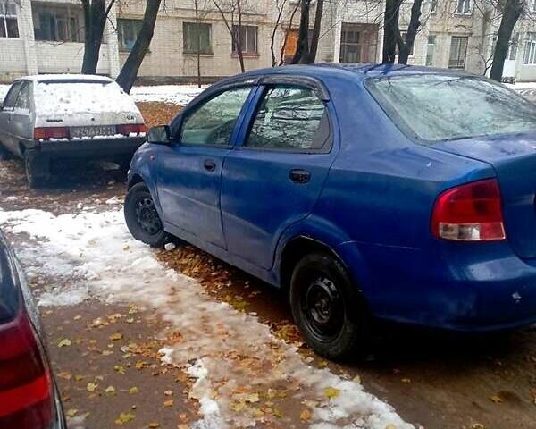 Синий Шевроле Авео, объемом двигателя 1.5 л и пробегом 123 тыс. км за 2600 $, фото 2 на Automoto.ua