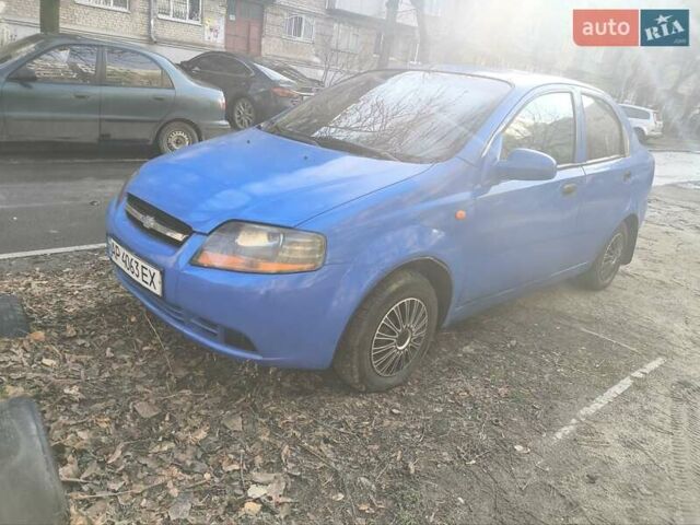 Синий Шевроле Авео, объемом двигателя 1.5 л и пробегом 111 тыс. км за 2220 $, фото 1 на Automoto.ua