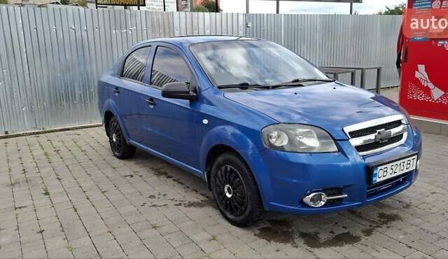 Синий Шевроле Авео, объемом двигателя 1.5 л и пробегом 270 тыс. км за 3300 $, фото 2 на Automoto.ua